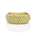 Dominique Cohen wide pavé band with comfort shank in yellow diamonds + 18k yellow gold <span class='visuallyhidden'>Call, text 323-404-2959 for shop help.</span>