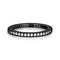 half carat diamond eternity ring, tall style, in 18K black gold <span class='visuallyhidden'>Call, text 323-404-2959 for shop help.</span>