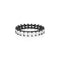 Dominique Cohen black gold carre diamond eternity band<span class='visuallyhidden'>; shop help at 760-978-9297.</span>