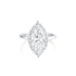 beautiful large marquise diamond ring with diamond halo, in 14k white gold<span class='visuallyhidden'>; 323-404-2959 for shop help.</span>
