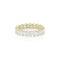 Carre cut diamonds eternity ring, 3.85 carats,<br>in 18k yellow gold<span class='visuallyhidden'>; shop help at 760-978-9297.</span>