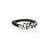 Dominique Cohen constellation diamond ring in champagne diamonds + black gold, angled view<span class='visuallyhidden'>; shop help at 760-978-9297.</span>