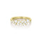 Dominique Cohen constellation diamond ring in white diamonds + yellow gold, angled view<span class='visuallyhidden'>; shop help at 760-978-9297.</span>