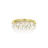 Dominique Cohen constellation diamond ring in white diamonds + yellow gold, angled view<span class='visuallyhidden'>; shop help at 760-978-9297.</span>