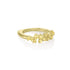 Dominique Cohen constellation diamond ring in yellow diamonds + yellow gold, angled view<span class='visuallyhidden'>; shop help at 760-978-9297.</span>