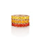 Dominique Cohen ombré orange sapphire euroshank ring set in 18k rose gold<span class='visuallyhidden'>; shop help at 760-978-9297.</span>