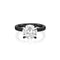 Dominique Cohen round 4-carat solitaire ring in black gold<span class='visuallyhidden'>; shop help at 760-978-9297.</span>
