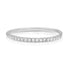 white diamond, 18k white gold delicate eternity ring <span class='visuallyhidden'>Call or text 323-404-2959 for shopping assistance</span>