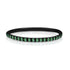 Dominique Cohen emerald delicate eternity ring in 18k black gold<span class='visuallyhidden'>; shop help at 760-978-9297.</span>