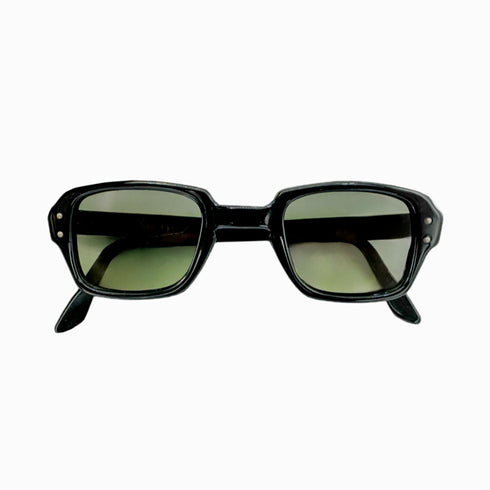 vintage 1970's military aviation sunglasses, <br>in black, <br>0.18ct