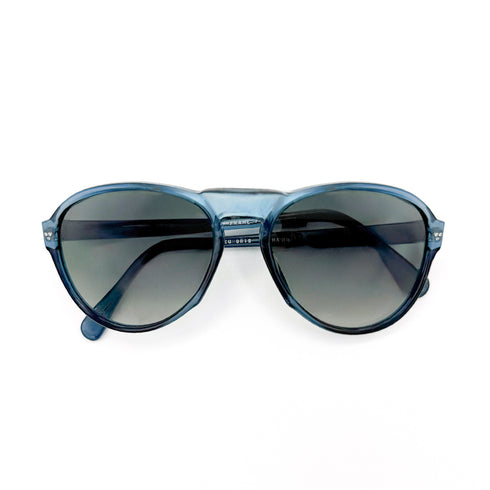 vintage sky blue sunglasses kissed with light champagne diamonds<span class='visuallyhidden'>; shop help at 760-978-9297.</span>