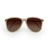vintage Argos aviator sunglasses with icy beige frames kissed by Dominique Cohen with diamonds<span class='visuallyhidden'>; shop help at 760-978-9297.</span>