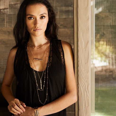 swap for rose gold sis in<br>shop the look > it's black and white<span class='visuallyhidden'>; shopping help at 323-404-2959.</span>