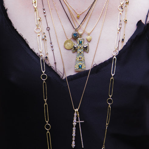 black diamond, blue diamond two-halo sis<br>shop the look > color crush, up close <span class='visuallyhidden'>Text, call 323-404-2959 for shopping assistance.</span>