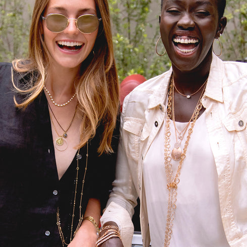 yellow gold sis (and an inviting ensemble to black)<br>shop the look > travel darlings <span class='visuallyhidden'>Call or text 323-404-2959 if you need shopping assistance.</span>