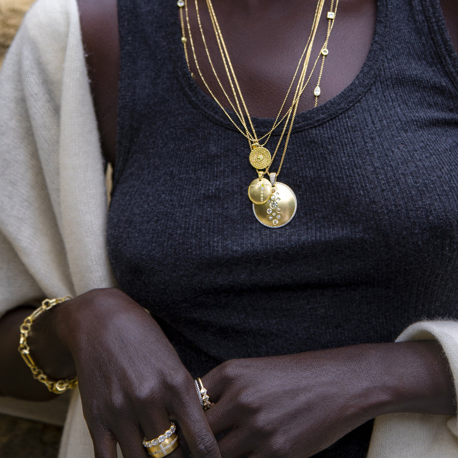 yellow gold sis<br>shop the look > golden hour <span class='visuallyhidden'>Text, phone 323-404-2959 for shop help.</span>