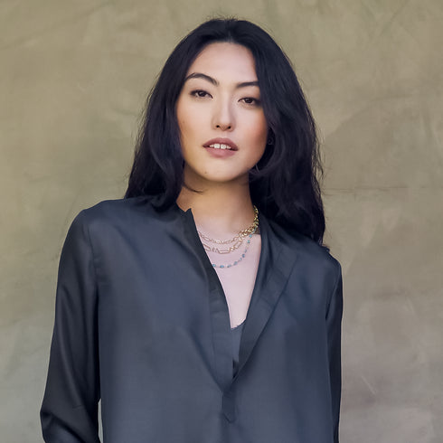 22in apatite sis with our petite and grande paperclip chains <span class='visuallyhidden'>Call, text 323-404-2959 for shop help.</span>