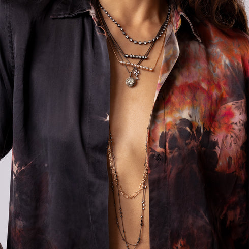 worn at about 30in (clasps to any link!)<br>shop the look > roadies, up close<span class='visuallyhidden'>; 323-404-2959 for shop help.</span>