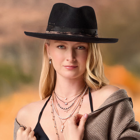 with a new rolled brim!<br>shop the look > indian summer<span class='visuallyhidden'>; shopping help at 323-404-2959.</span>