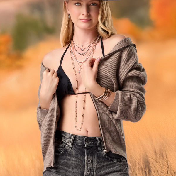 ribbed cashmere zip-front sweater<br>shop the look > indian summer<span class='visuallyhidden'>; shopping help at 323-404-2959.</span>