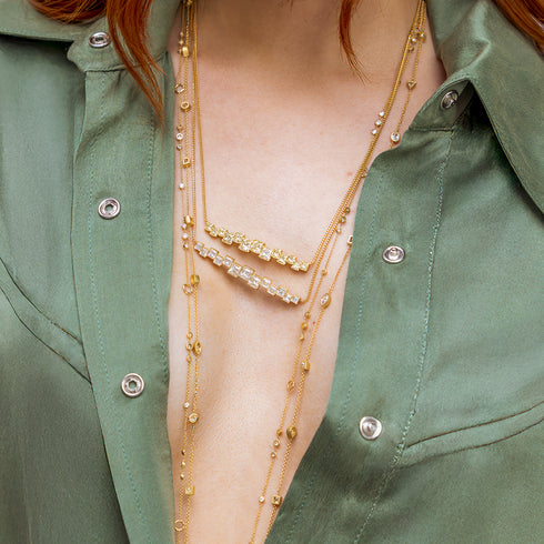 with our white diamond carre cut pendant<br>perfect partners<span class='visuallyhidden'>; shop help at 760-978-9297.</span>