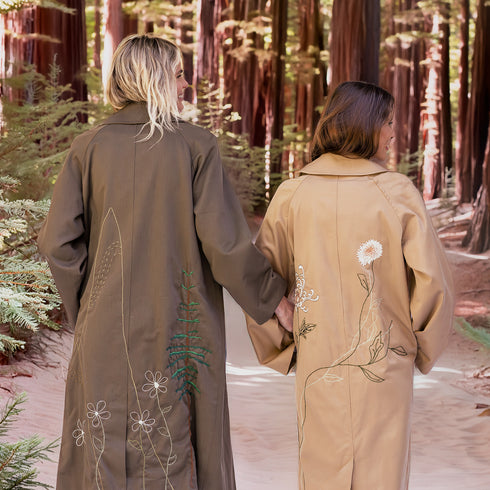 next to our in the mountains trench coat, each one of a kind<span class='visuallyhidden'>; shop help at 760-978-9297.</span>