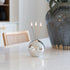modern everlasting candle, scent-free and clean-burning, in silver<span class='visuallyhidden'>; shop help at 760-978-9297.</span>