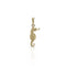 Dominique Cohen diamond-kissed seahorse enhancer, on hinged bail, in 18k yellow gold <span class='visuallyhidden'>Call or text 323-404-2959 if you need shopping assistance.</span>