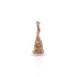 Dominique Cohen diamond-kissed seated Buddha enhancer, on hinged bail, in 18k rose gold <span class='visuallyhidden'>Call or text 323-404-2959 if you need shopping assistance.</span>