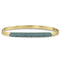 pavé blue diamond hinged huggie bangle, <br>in 18k yellow gold <span class='visuallyhidden'>Call, text 323-404-2959 for shopping help.</span>