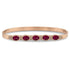 Dominique Cohen custom-fit gemstone cabochon bangle in garnet + champagne diamonds <span class='visuallyhidden'>Call or text 323-404-2959 if you need shopping assistance.</span>