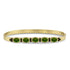 Dominique Cohen custom-fit gemstone bangle in green tourmaline cabochons + black diamonds <span class='visuallyhidden'>Call, text 323-404-2959 for shop help.</span>
