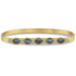 Dominique Cohen custom-fit gemstone bangle in labradorite cabochons + white diamonds <span class='visuallyhidden'>Call, text 323-404-2959 for shop help.</span>