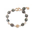 keshi pearl bracelet with iconic goddess coin <span class='visuallyhidden'>Contact the Beverly Hills store at 323-404-2959 or through this website for shopping assistance.</span>