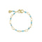 delicate yet textural apatite chain bracelet <span class='visuallyhidden'>Call or text 323-404-2959 if you need shopping assistance.</span>