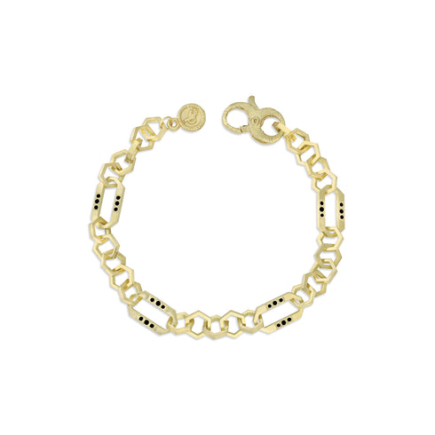 in black diamonds and yellow gold <span class='visuallyhidden'>Contact the Beverly Hills store at 323-404-2959 or through this website for shopping assistance.</span>