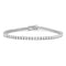 4 carat inline-style diamond tennis bracelet<br>in 14k white gold with box closure <span class='visuallyhidden'>Text, phone 323-404-2959 for shopping assistance.</span>
