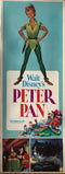 peter pan original, limited edition insert card movie poster,<br>near mint condition<br>(photographed prior to included professional framing) <span class='visuallyhidden'>Call or text 323-404-2959 if you need shopping assistance.</span>