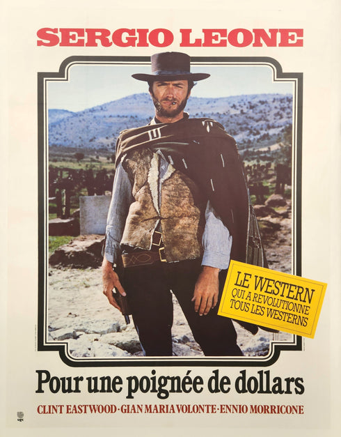 fistful of dollars original, limited edition movie poster,<br>shown without included professional framing,<br>near mint condition <span class='visuallyhidden'>Call or text 323-404-2959 if you need shopping assistance.</span>