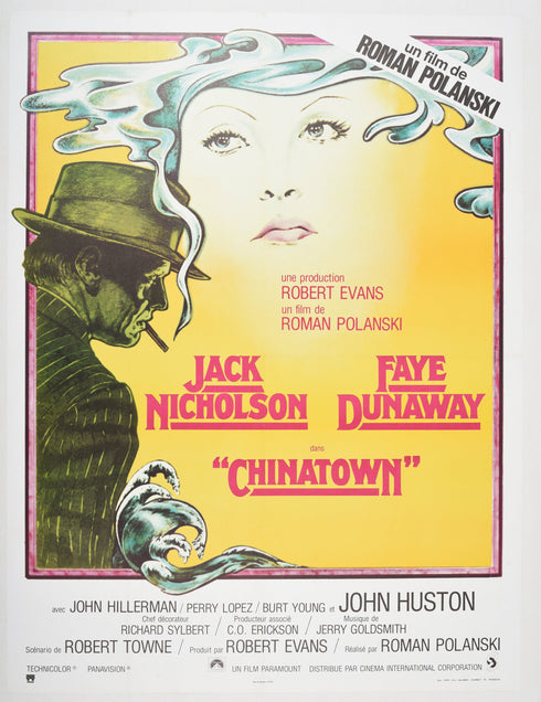 chinatown original, limited edition movie poster,<br>shown prior to professional framing,<br>near mint condition <span class='visuallyhidden'>Call or text 323-404-2959 if you need shopping assistance.</span>