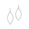 marquise open halo earring, in white diamonds + white gold<br>a best-selling style! <span class='visuallyhidden'>Call or text 323-404-2959 if you need shopping assistance.</span>