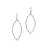 marquise open halo earring, in white diamonds + white gold<br>a best-selling style! <span class='visuallyhidden'>Call or text 323-404-2959 if you need shopping assistance.</span>