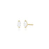 marquise cut diamond stud earrings<br>with bezel setting raised corners <span class='visuallyhidden'>Call or text 323-404-2959 if you need shopping assistance.</span>