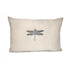 handcrafted silk accent pillow, dragonfly motif <span class='visuallyhidden'>Call or text 323-404-2959 if you need shopping assistance.</span>