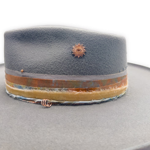 diamond petite sunburst, textural rings, and hat pin rose gold accents <span class='visuallyhidden'>Call or text 323-404-2959 if you need shopping assistance.</span>