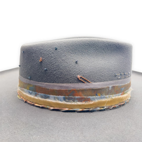 bezel set champagne diamond charm, and elongated boho link round out her rose gold plated hardware <span class='visuallyhidden'>Call or text 323-404-2959 if you need shopping assistance.</span>