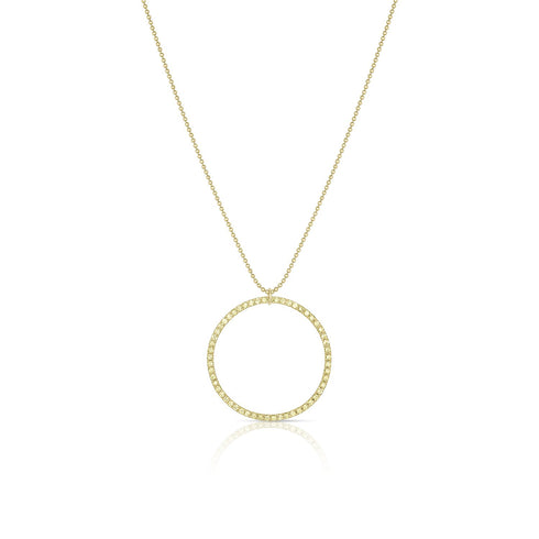 in yellow diamonds and yellow gold,<br>medium diameter <span class='visuallyhidden'>Call, text 323-404-2959 for shopping help.</span>