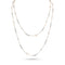 trios blue diamond delicate station necklace<br>in rose gold <span class='visuallyhidden'>Call, text 323-404-2959 for shopping help.</span>