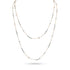 trios blue diamond delicate station necklace<br>in rose gold <span class='visuallyhidden'>Call, text 323-404-2959 for shopping help.</span>