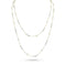 trios blue diamond delicate station necklace<br>in yellow gold <span class='visuallyhidden'>Call, text 323-404-2959 for shopping help.</span>